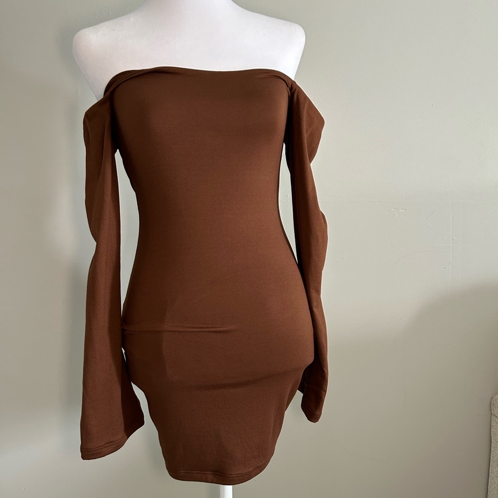 Brown Dress (Buttery Mocha Dress)
